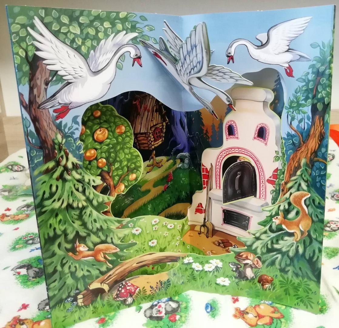 Сказка гуси лебеди сказка