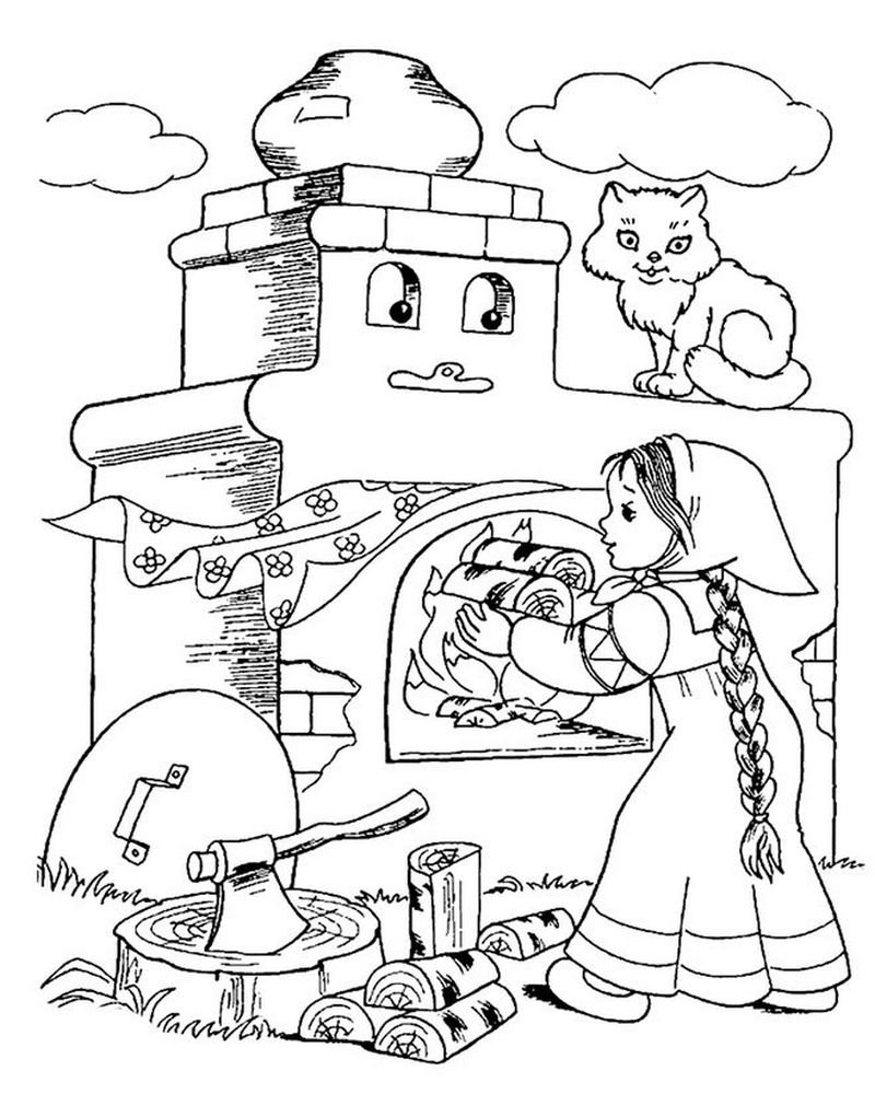 Гуси-лебеди. Русская народная сказка