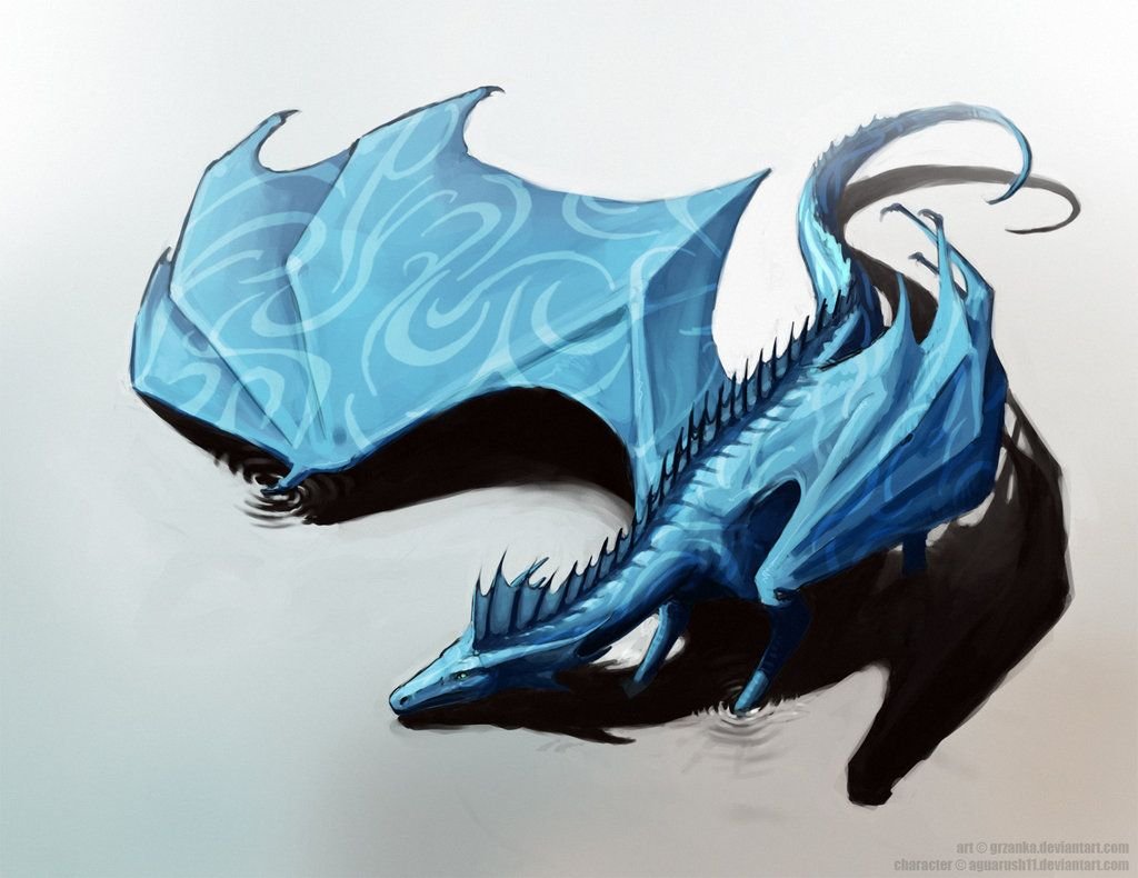 Морской дракон (Draco Marinus) тату