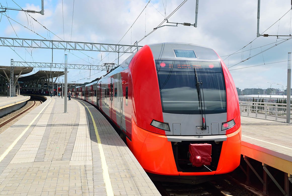 Анапа-Адлер электричка Ласточка