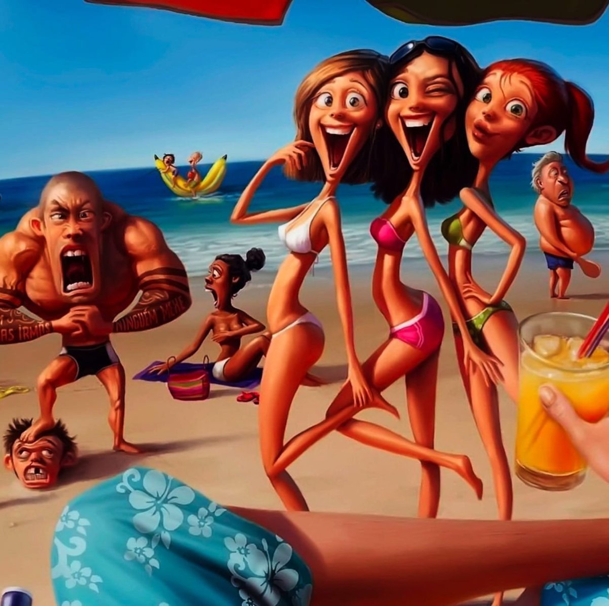 Девчонки отдыхают