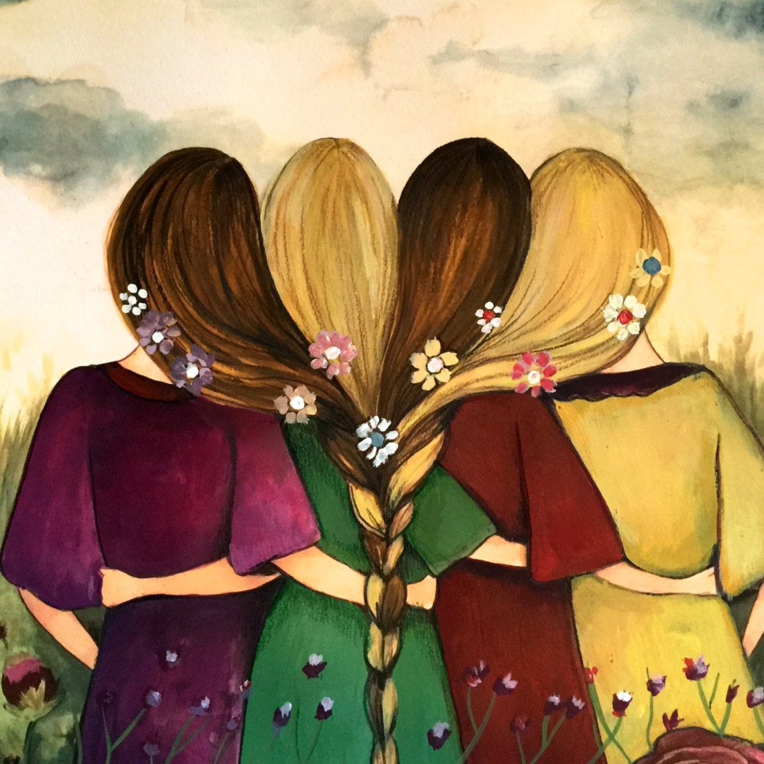 Картина с днем дружбы