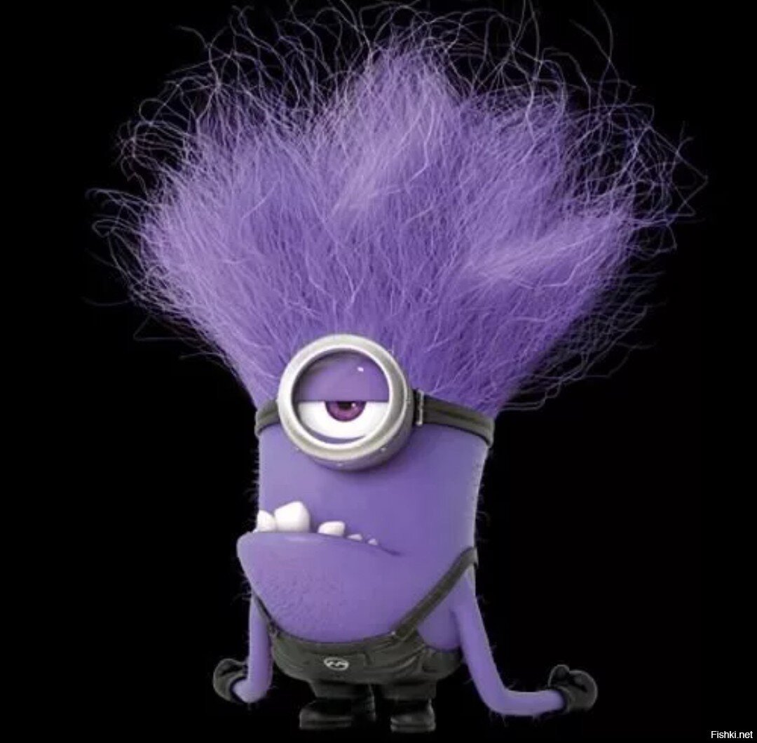 Гадкий я 2 фиолетовые Миньоны