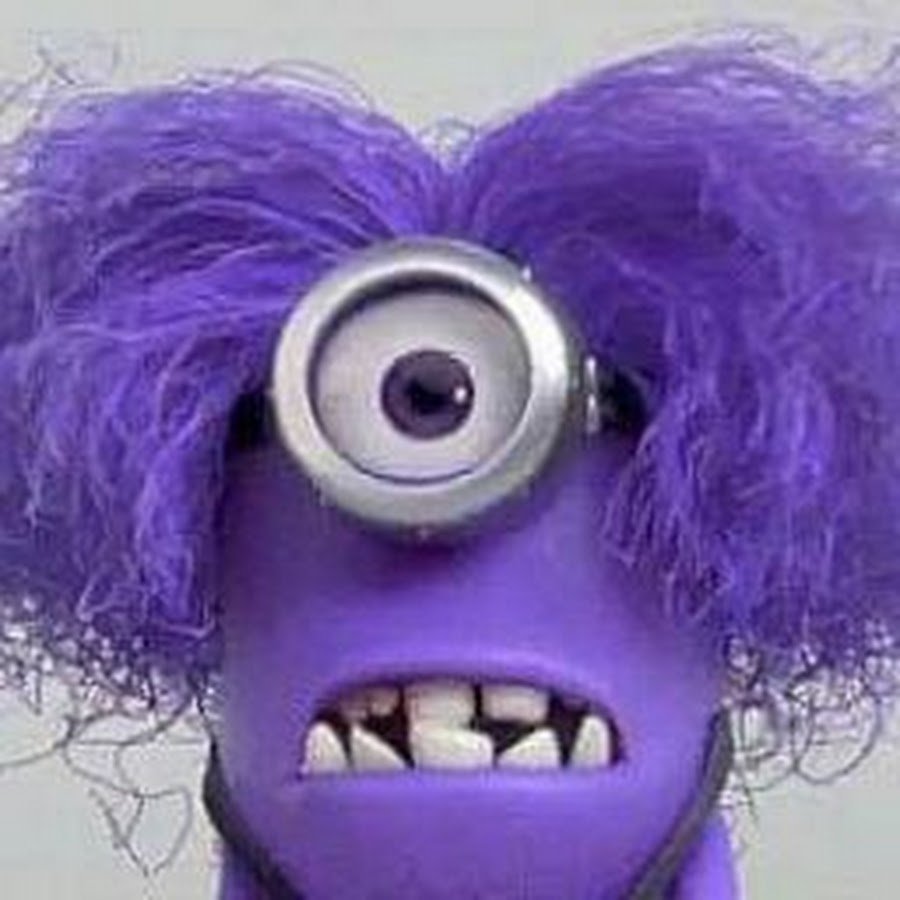 Гадкий я фиолетовые Миньоны