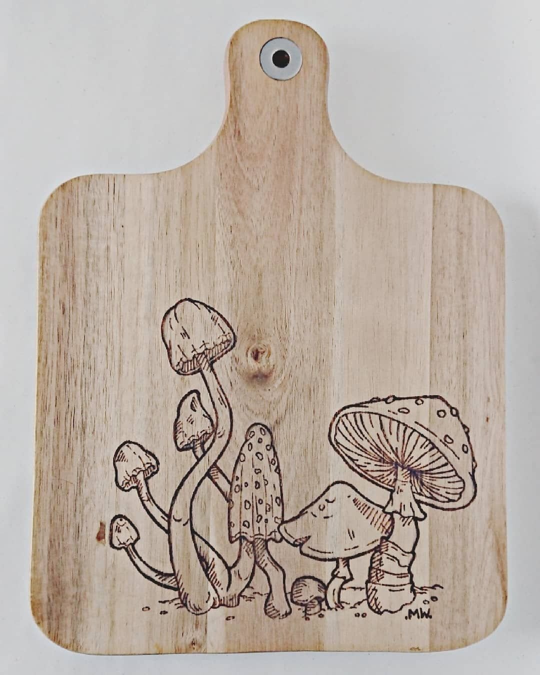 Доска разделочная с Выжиганием