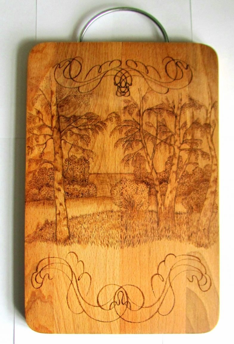 Узоры для разделочной доски