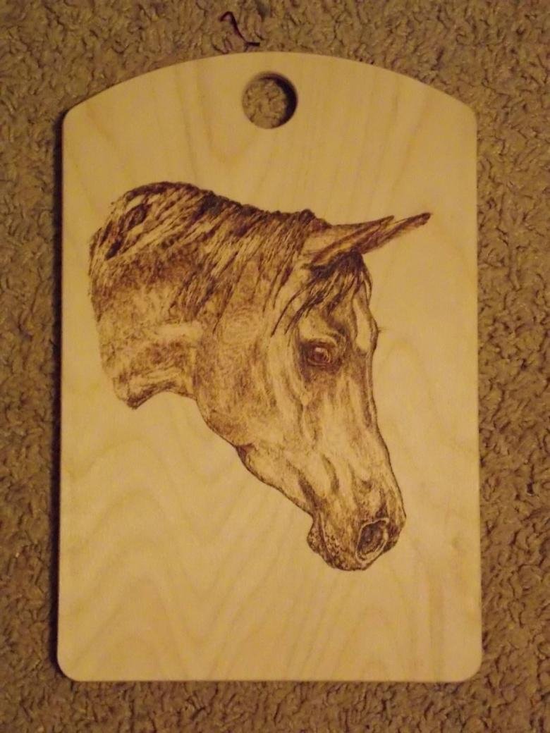 Выжигать по дереву