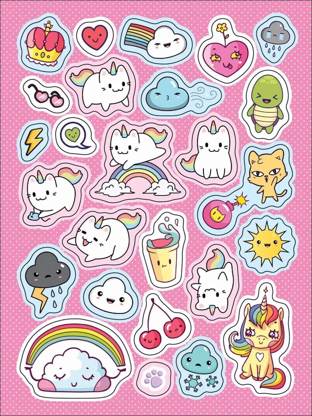 Красивые наклейки