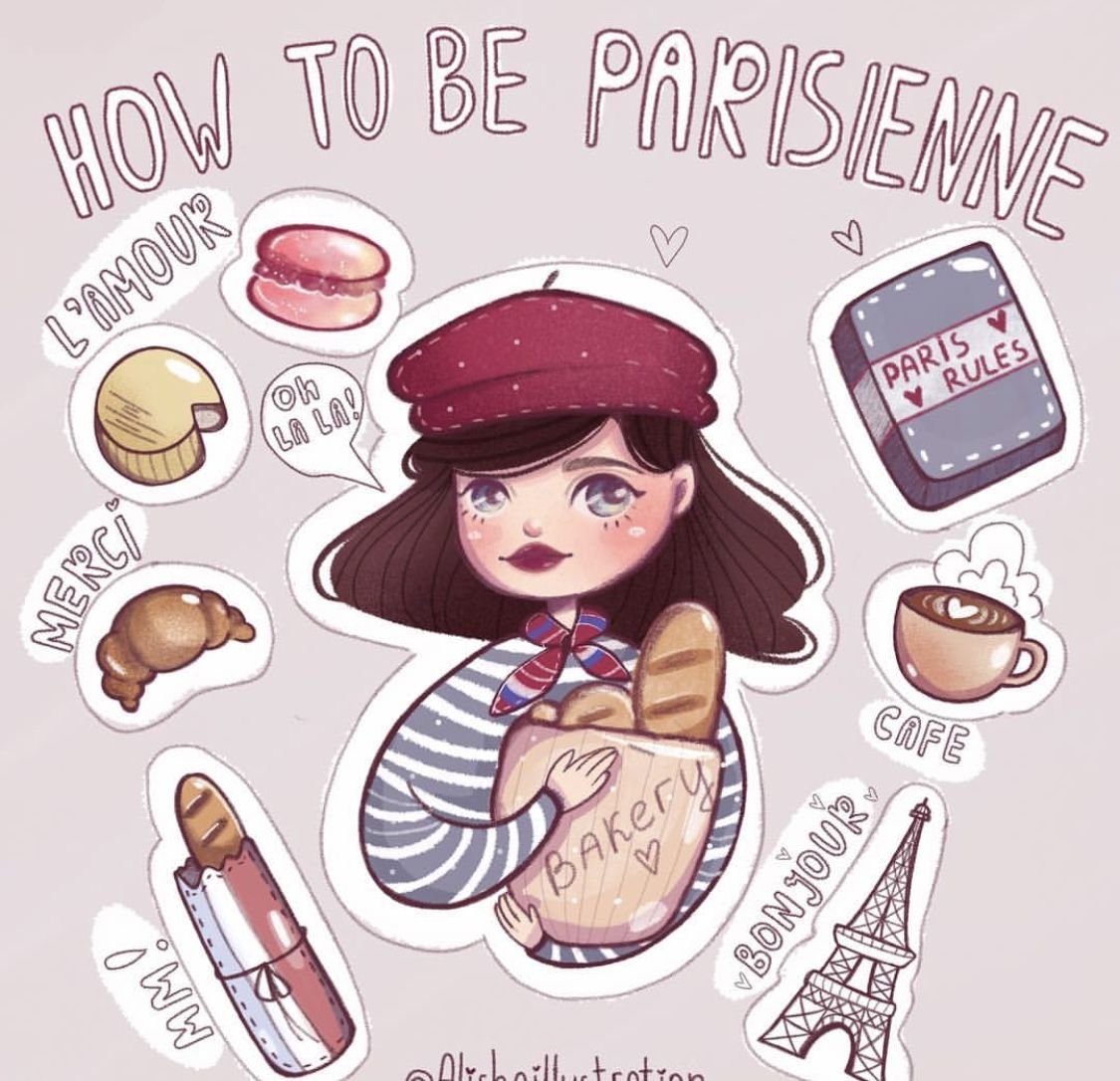 Стикеры для скетчбука девааачки