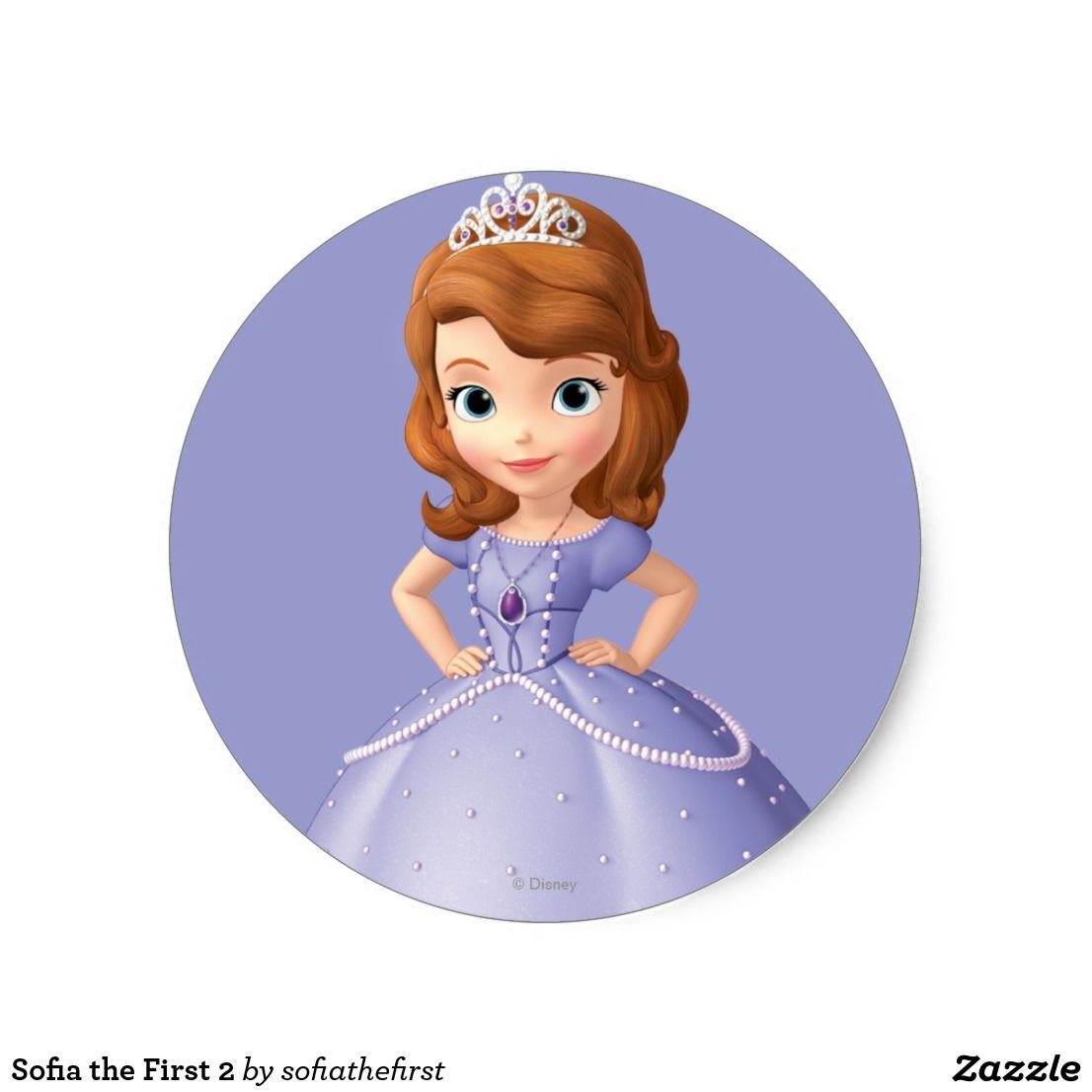 Принцесса София сахарная печать