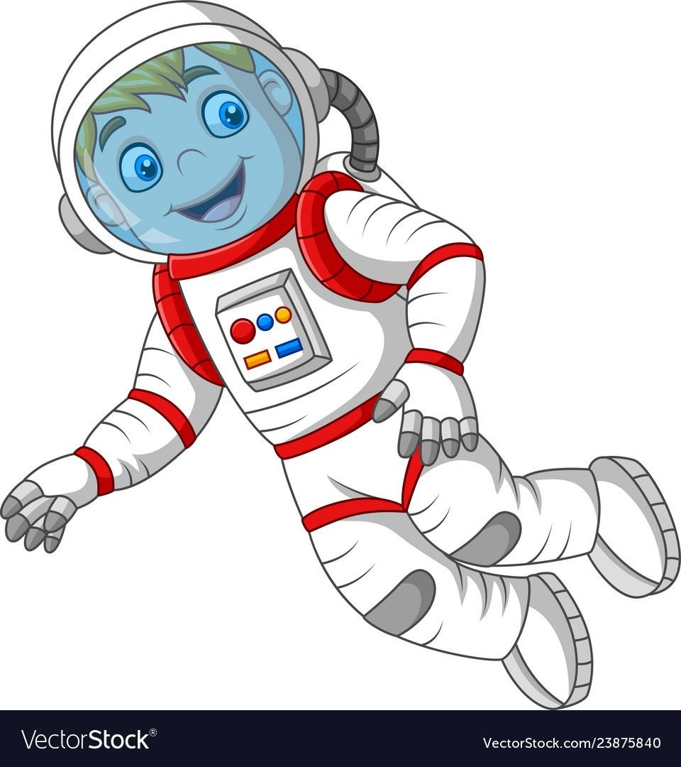 Космонавт из мультфильма