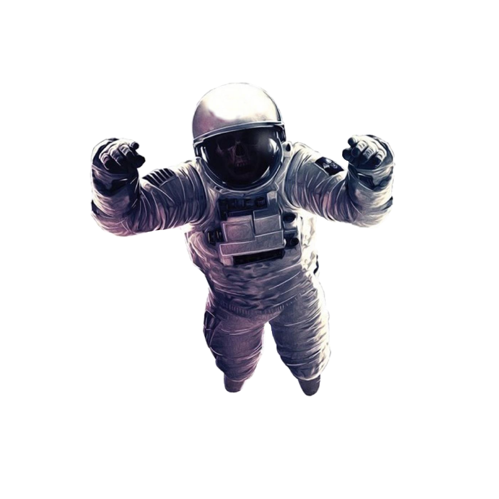 Космонавт без фона