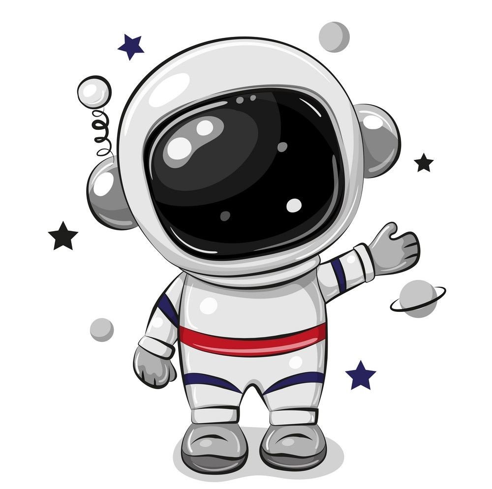 Космонавт рисунок