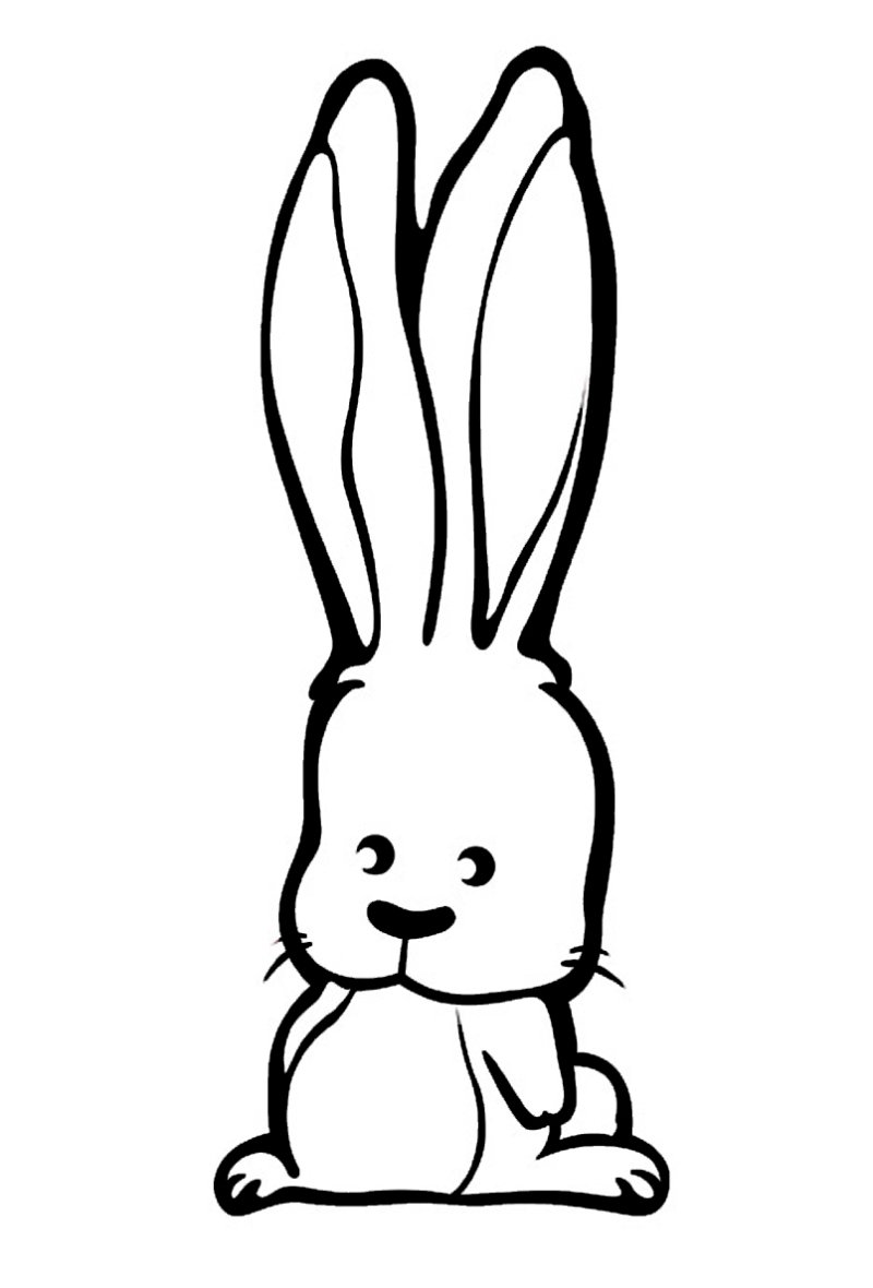 Заяц рисунок