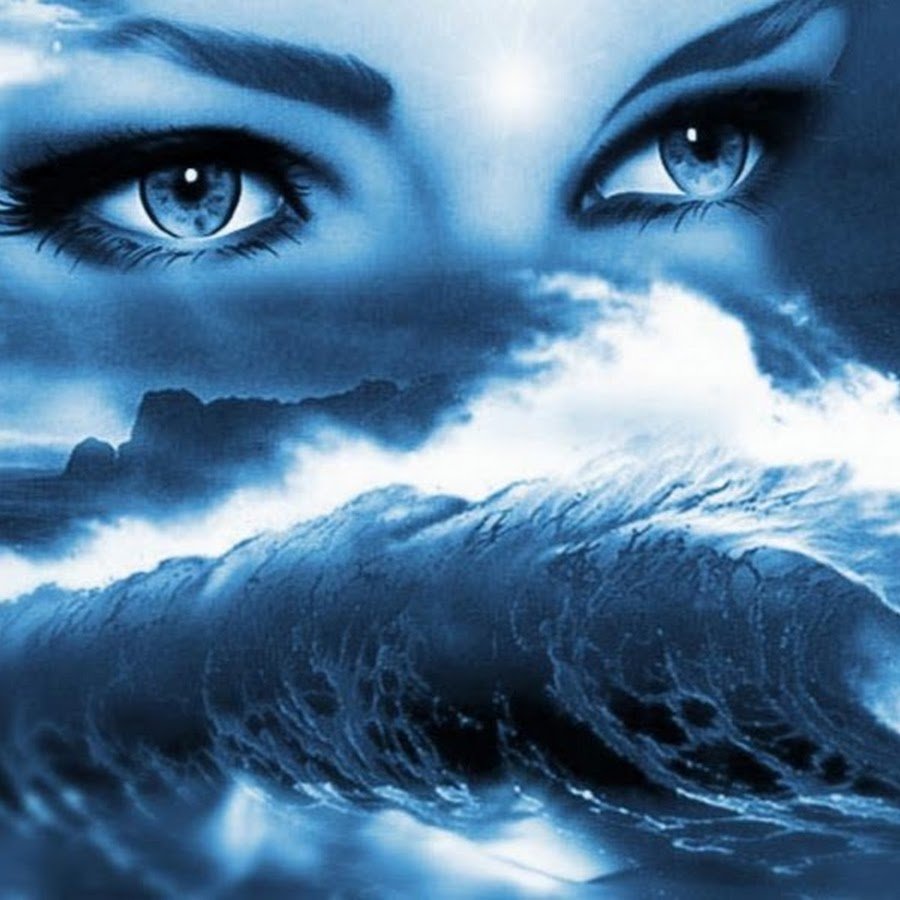 Красивые глаза в небе