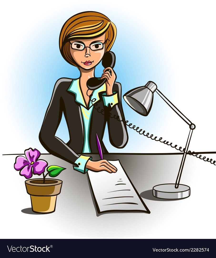 Бухгалтер иллюстрация