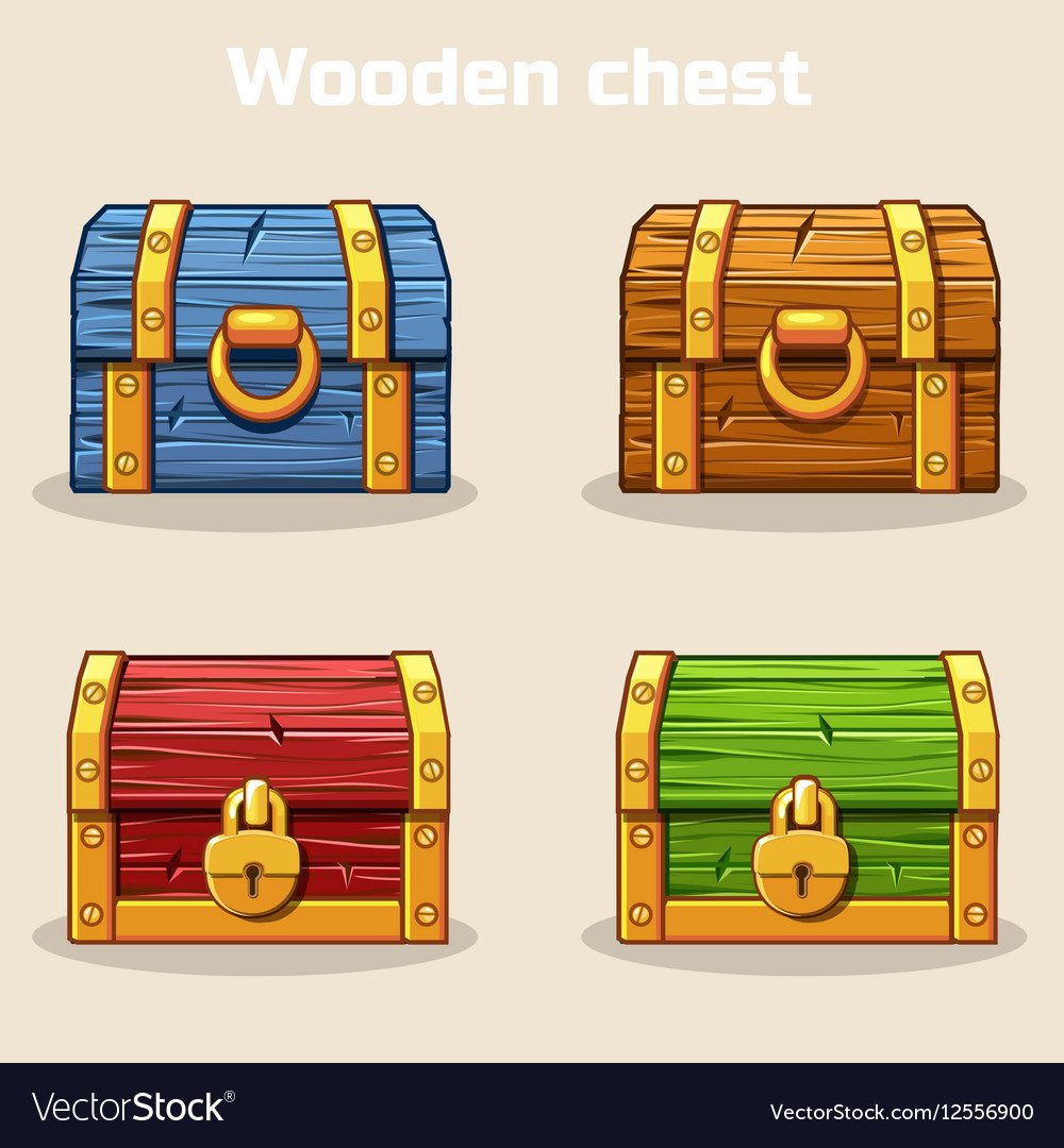 Замок на сундук мультяшный