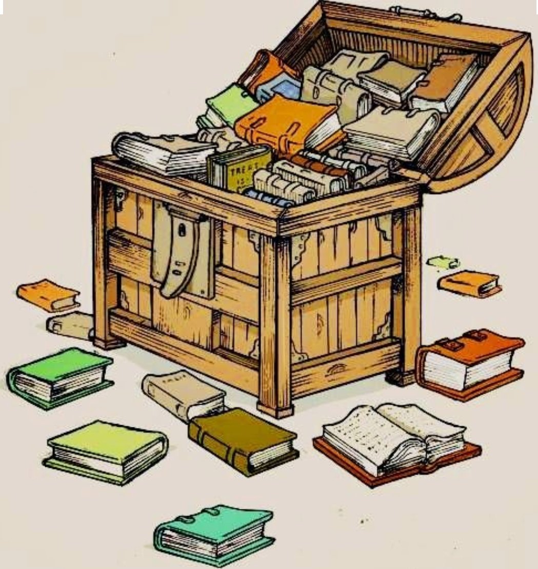 Сундук с книгами