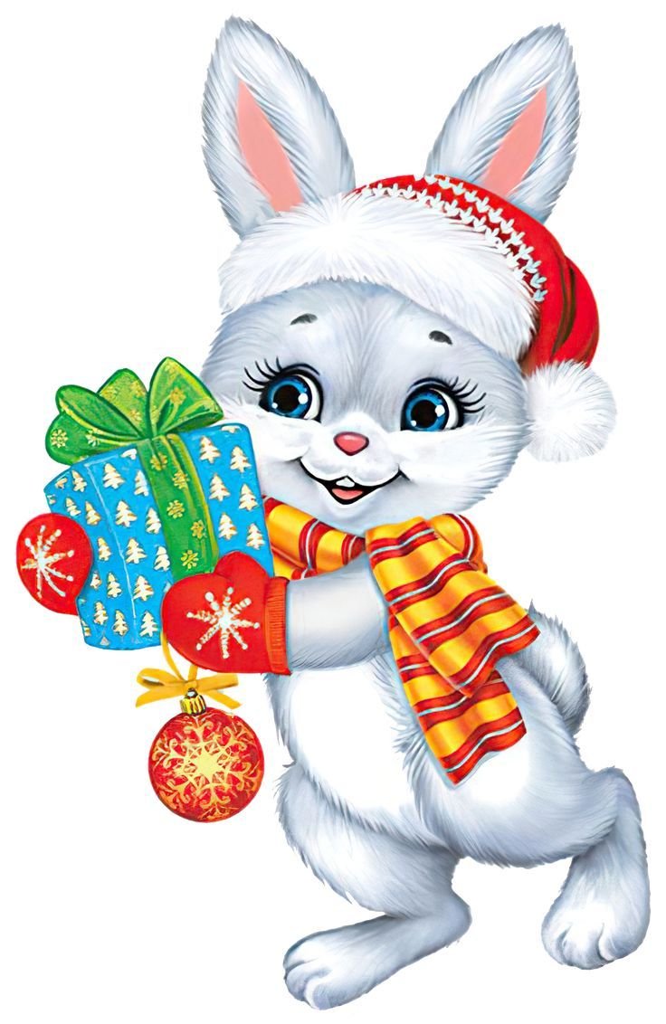 Новогодний зайчик