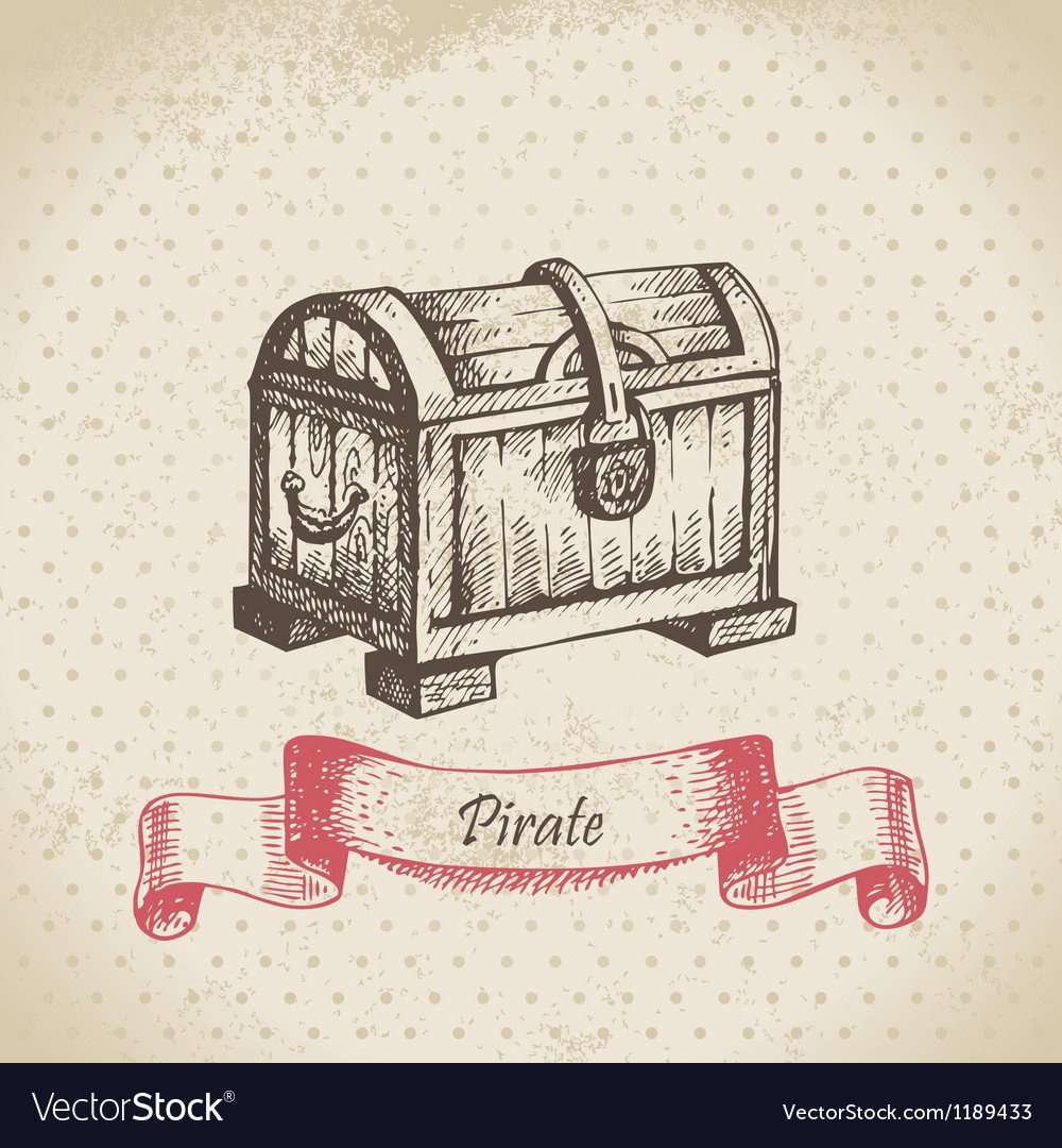 Ларец рисунок карандашом