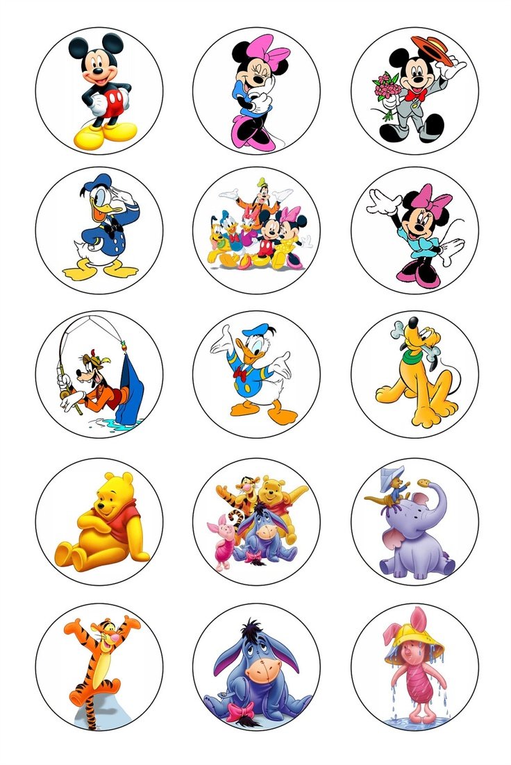 Круги разных цветов