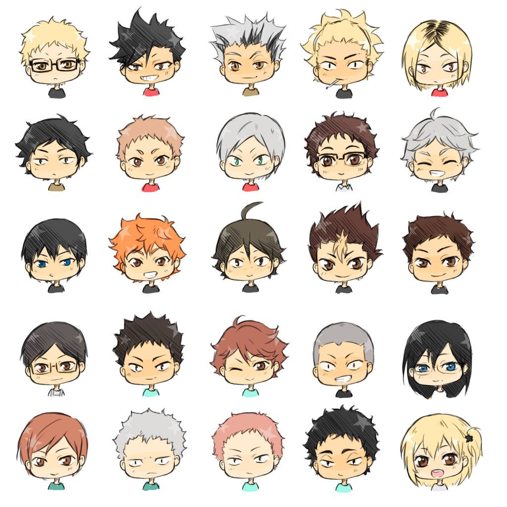 Аниме волейбол Чиби Карасуно