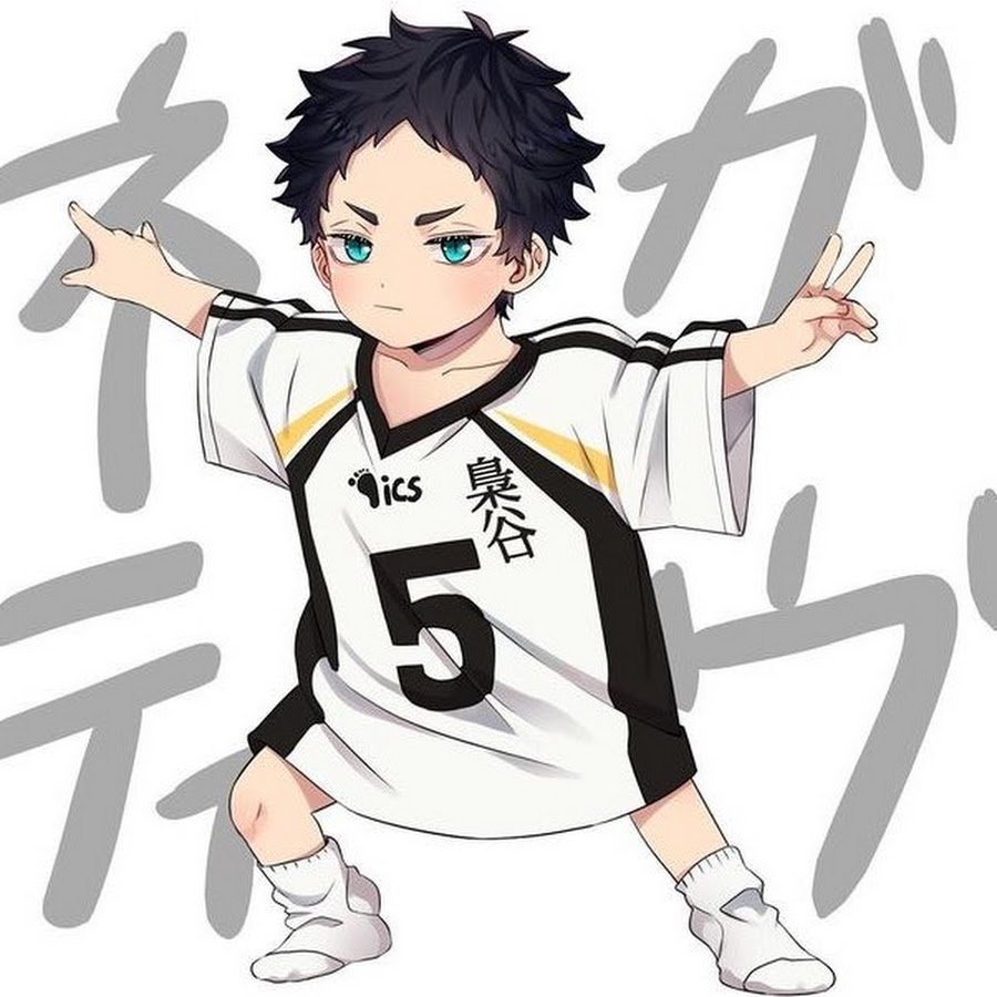 Волейбол аниме Чиби Бокуто