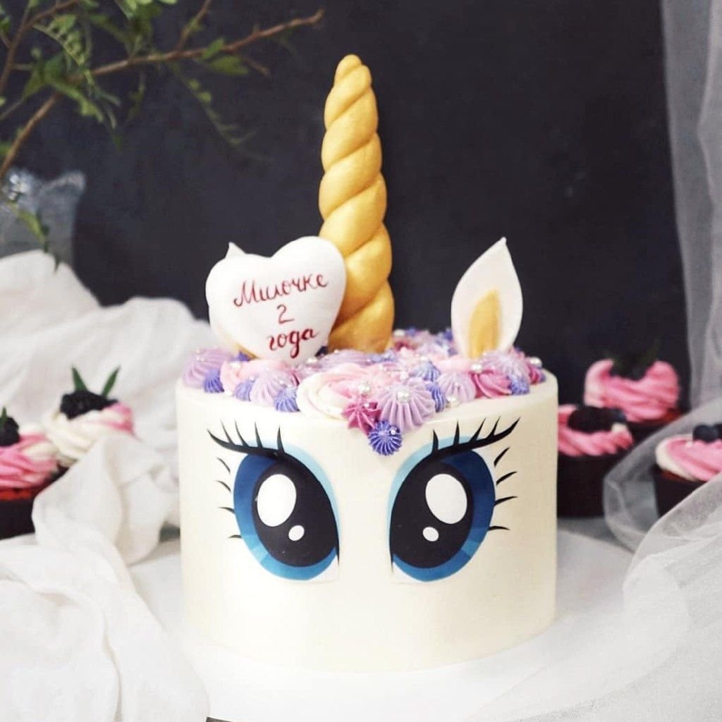 Глаза Единорожки для торта