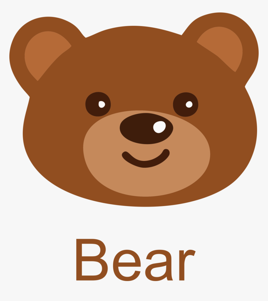 Медвежонок на прозрачном фоне