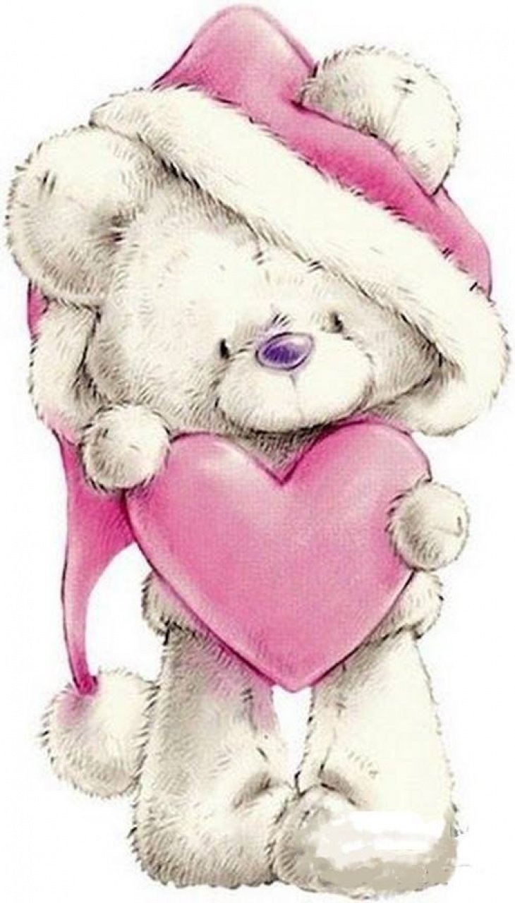 Милый Медвежонок с сердечком