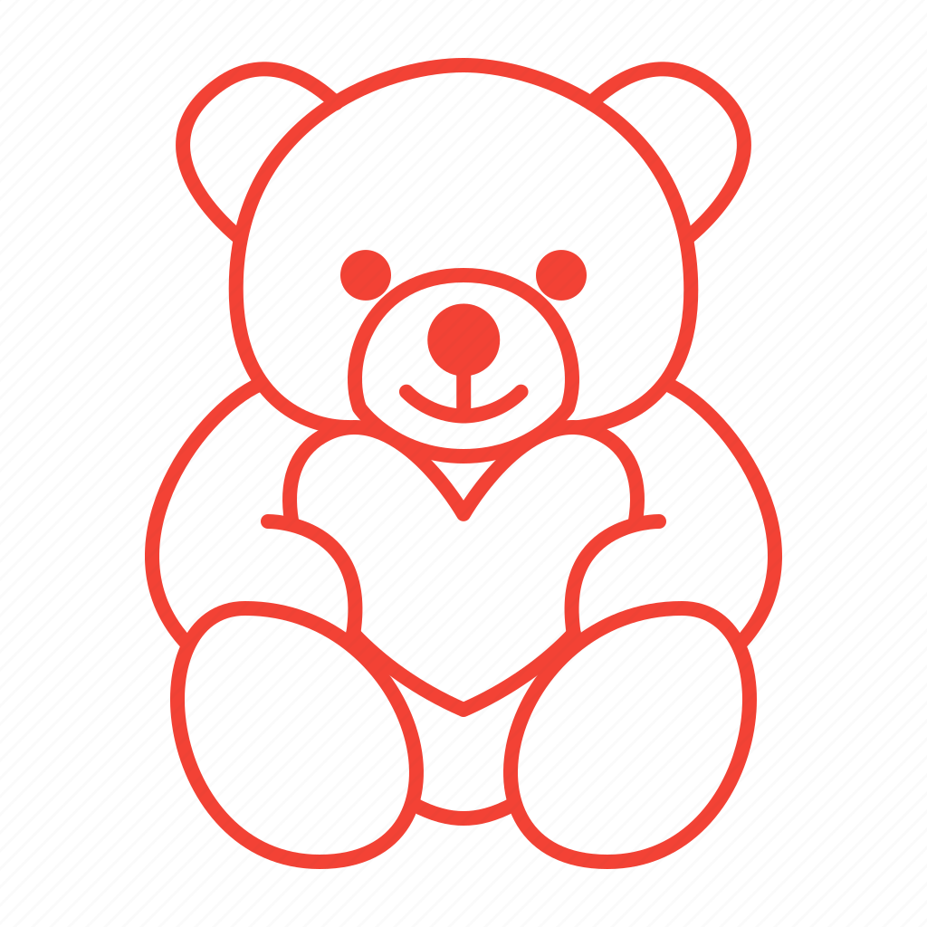 Медвежонок раскраска для детей