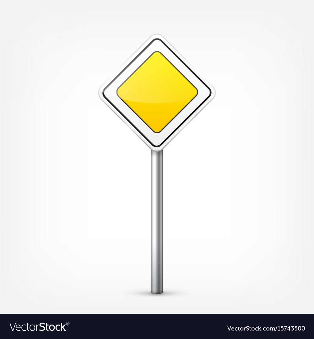 Знак главной дороги