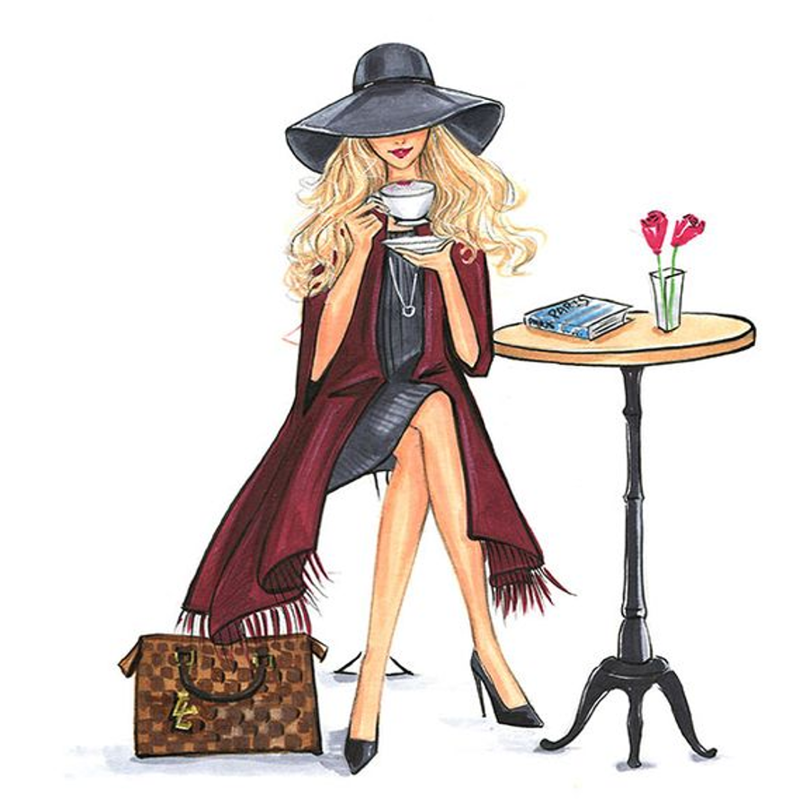 Богатая девушка