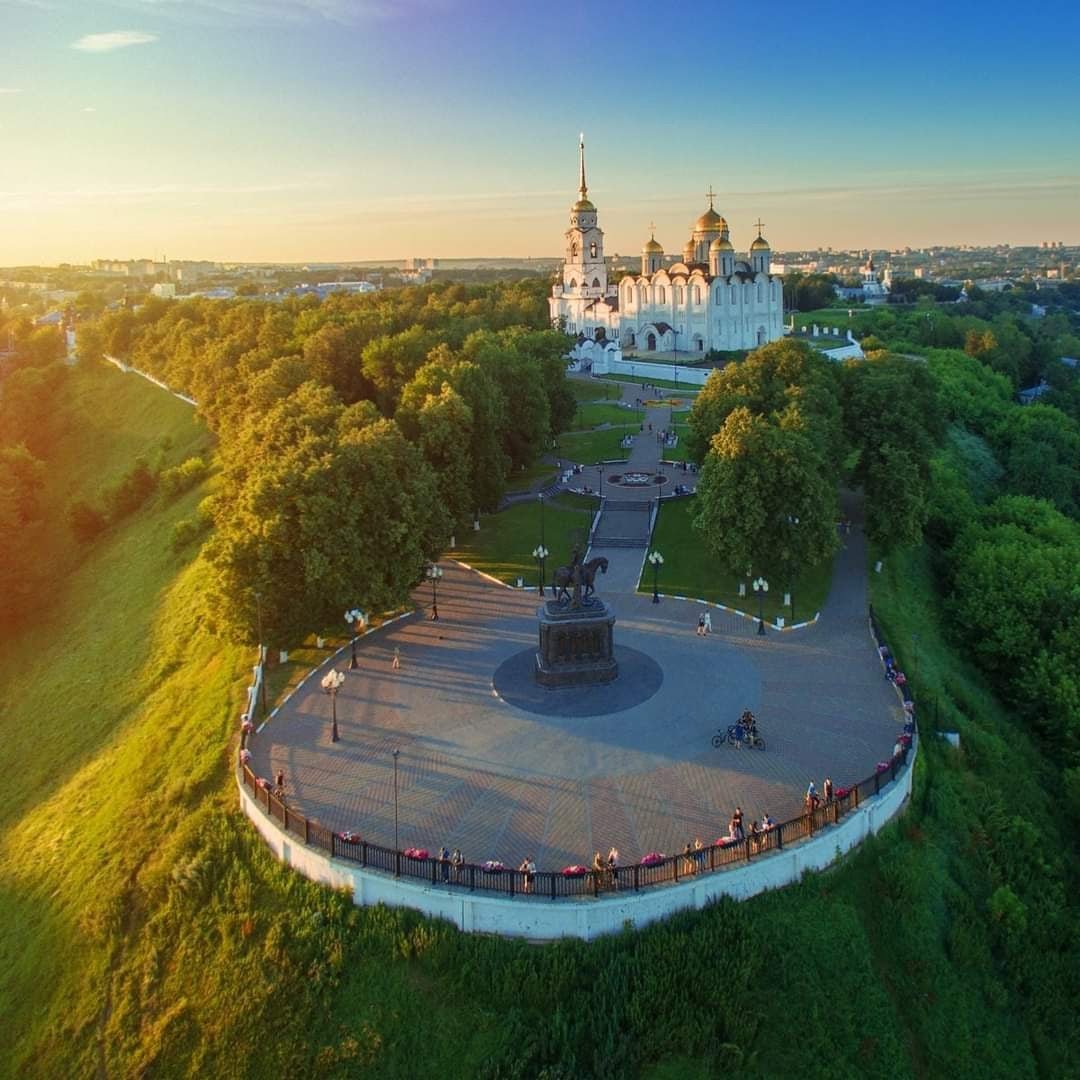 Смотровая площадка Успенского собора Владимира