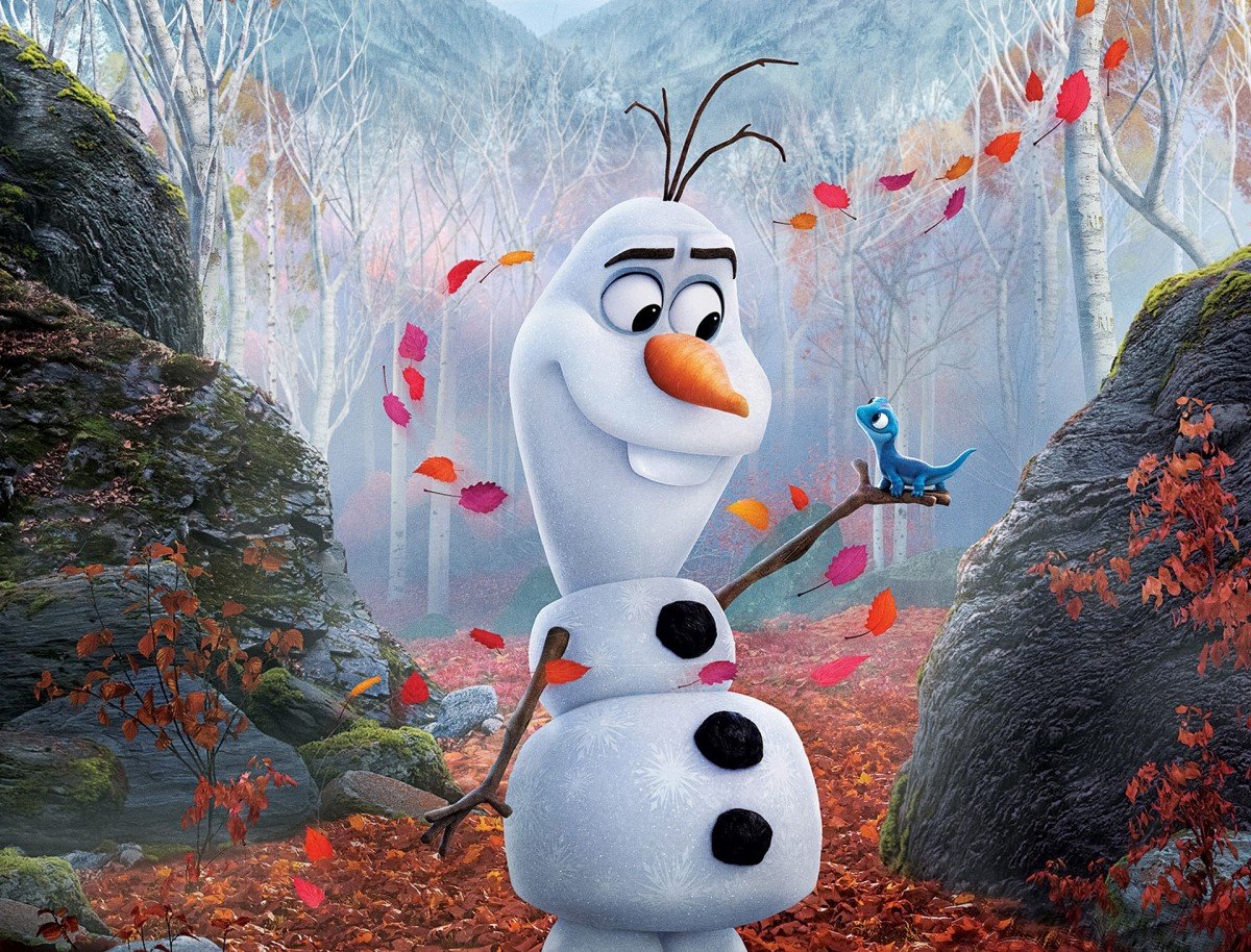 Снеговик Олаф мультфильм