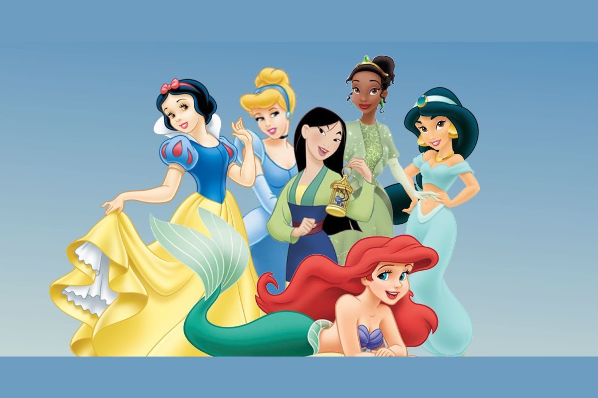 Рисунки всех принцесс
