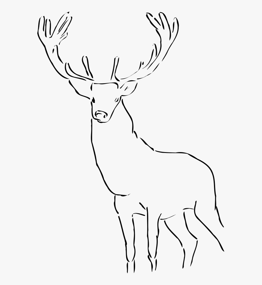 Нарисовать оленя