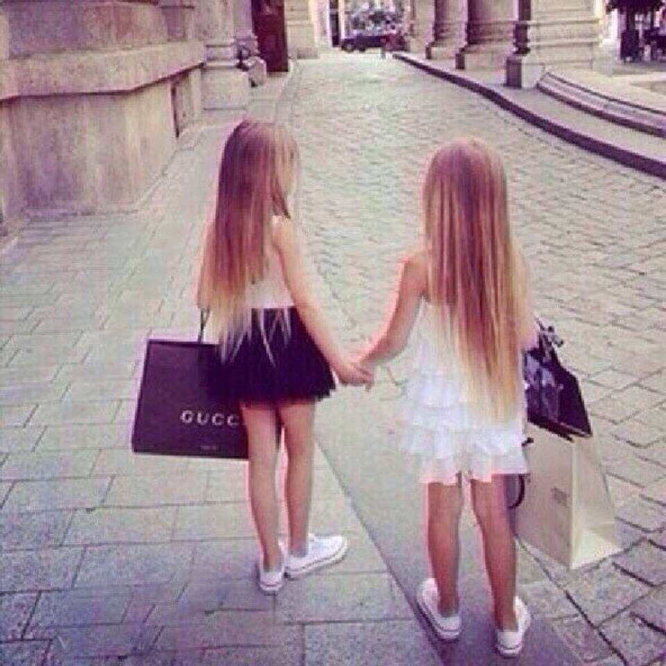 Лучшие подруги маленькие