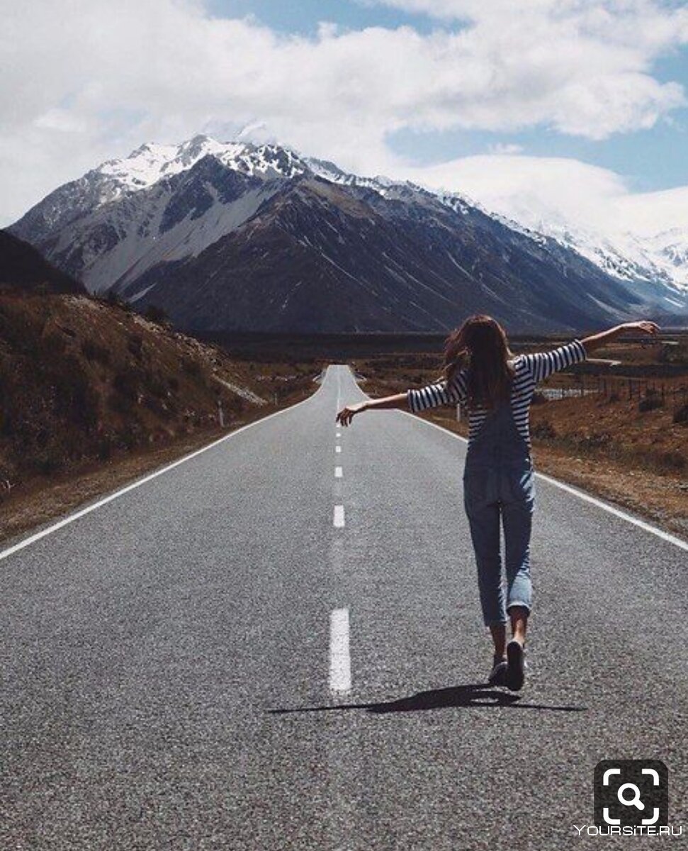 Фотосессия на дороге