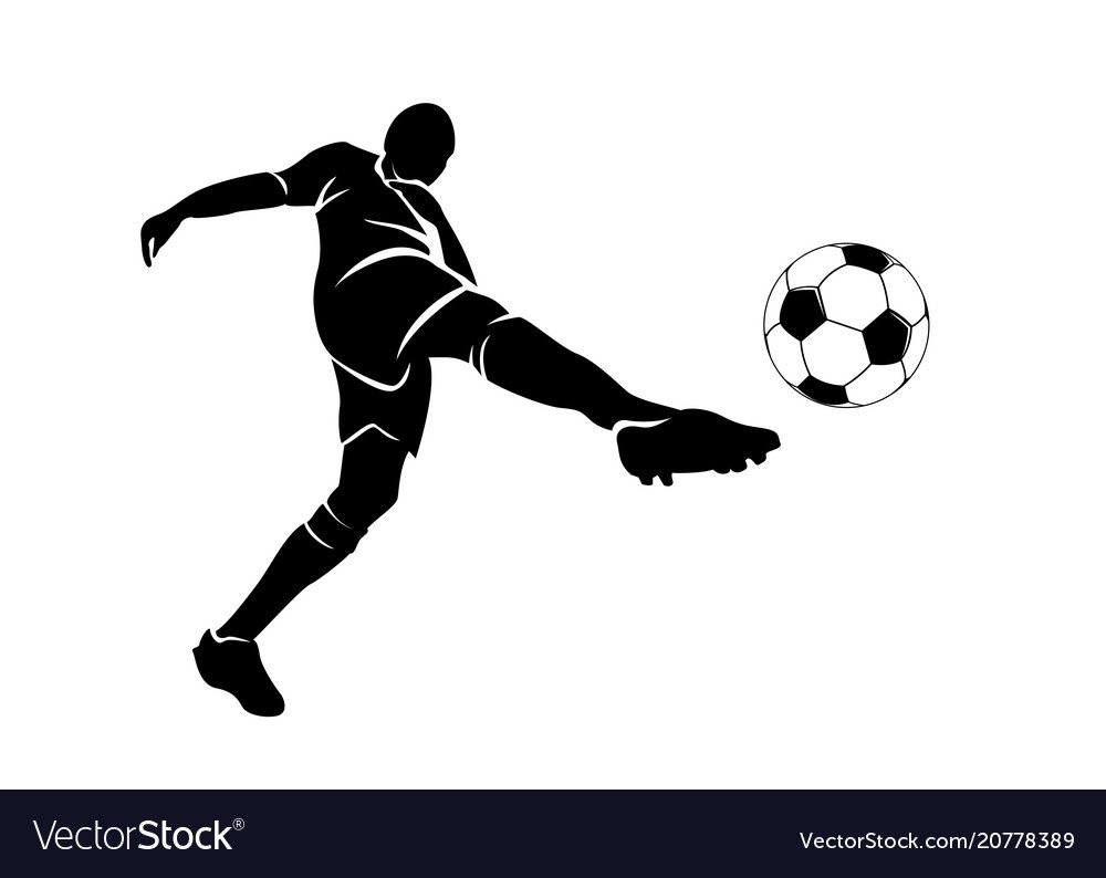 Эскиз игрок с мячом