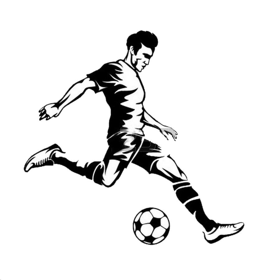 Футбол рисунок