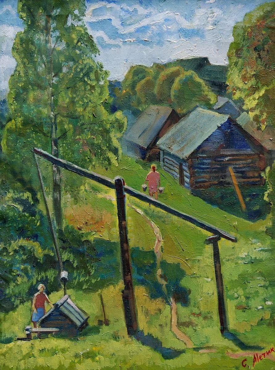 Гусак для колодца