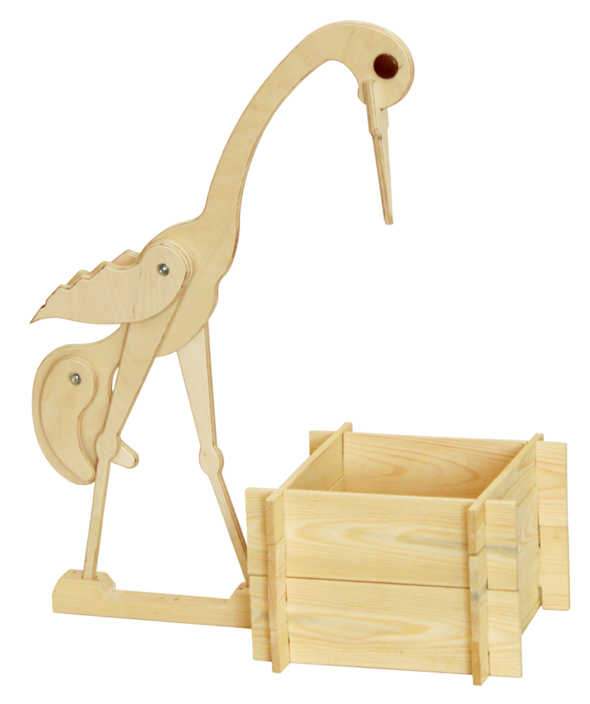 Колодец в деревне карандашом