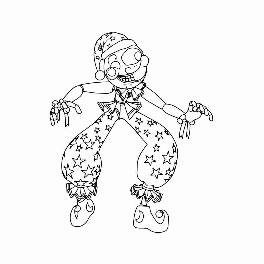 АНИМАТРОНИКИ солнце раскраска