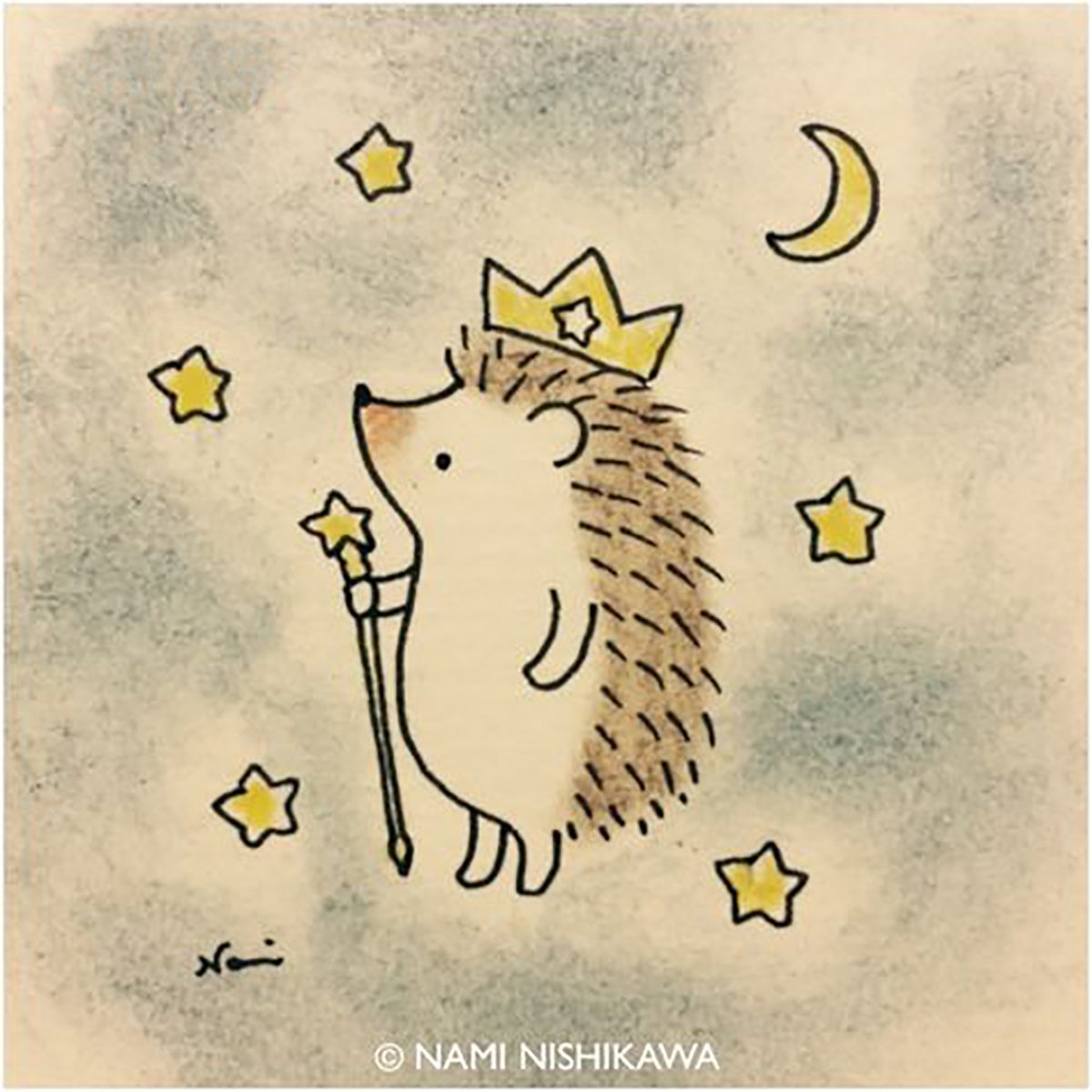 Милый Ежик рисунок