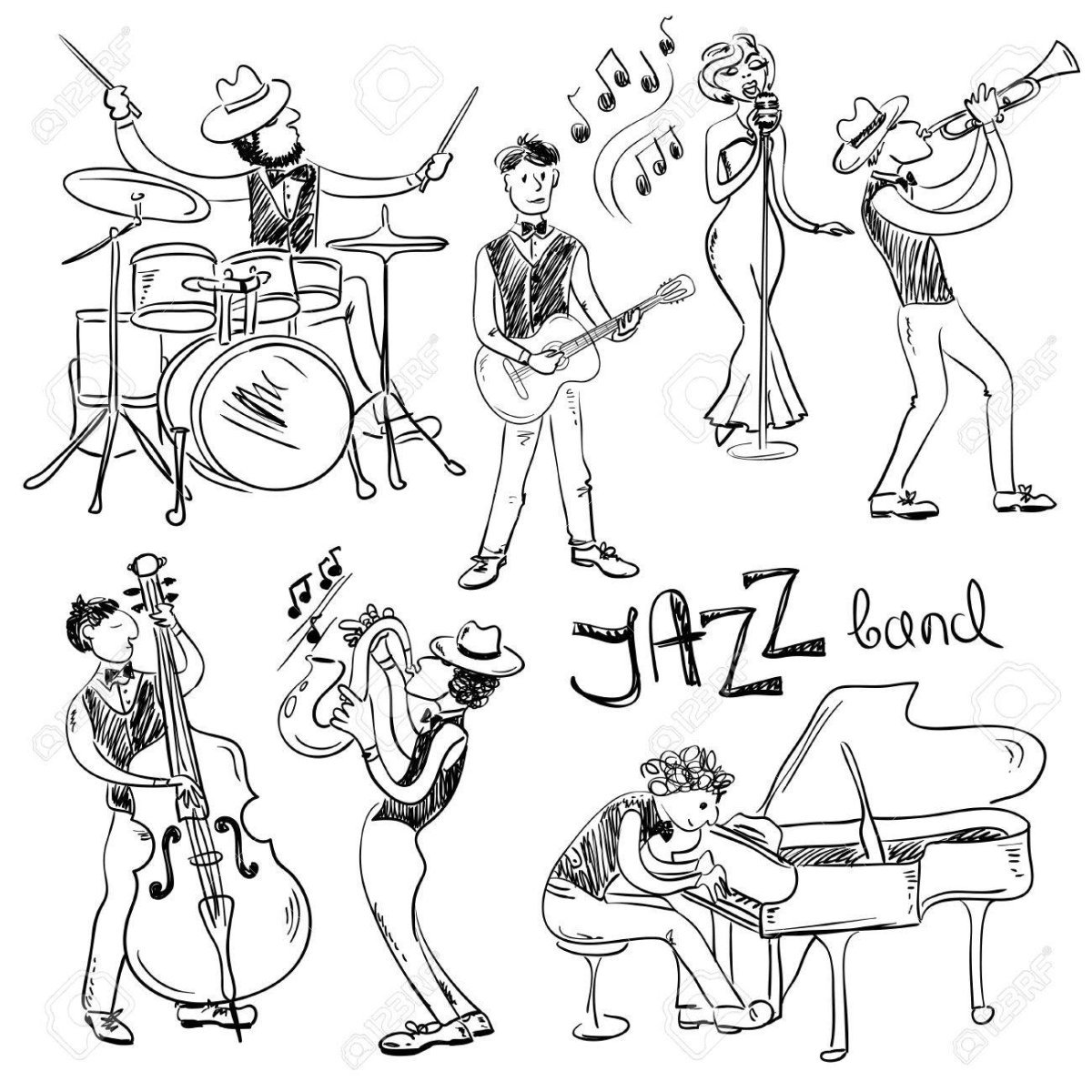 Эскизы для музыкантов