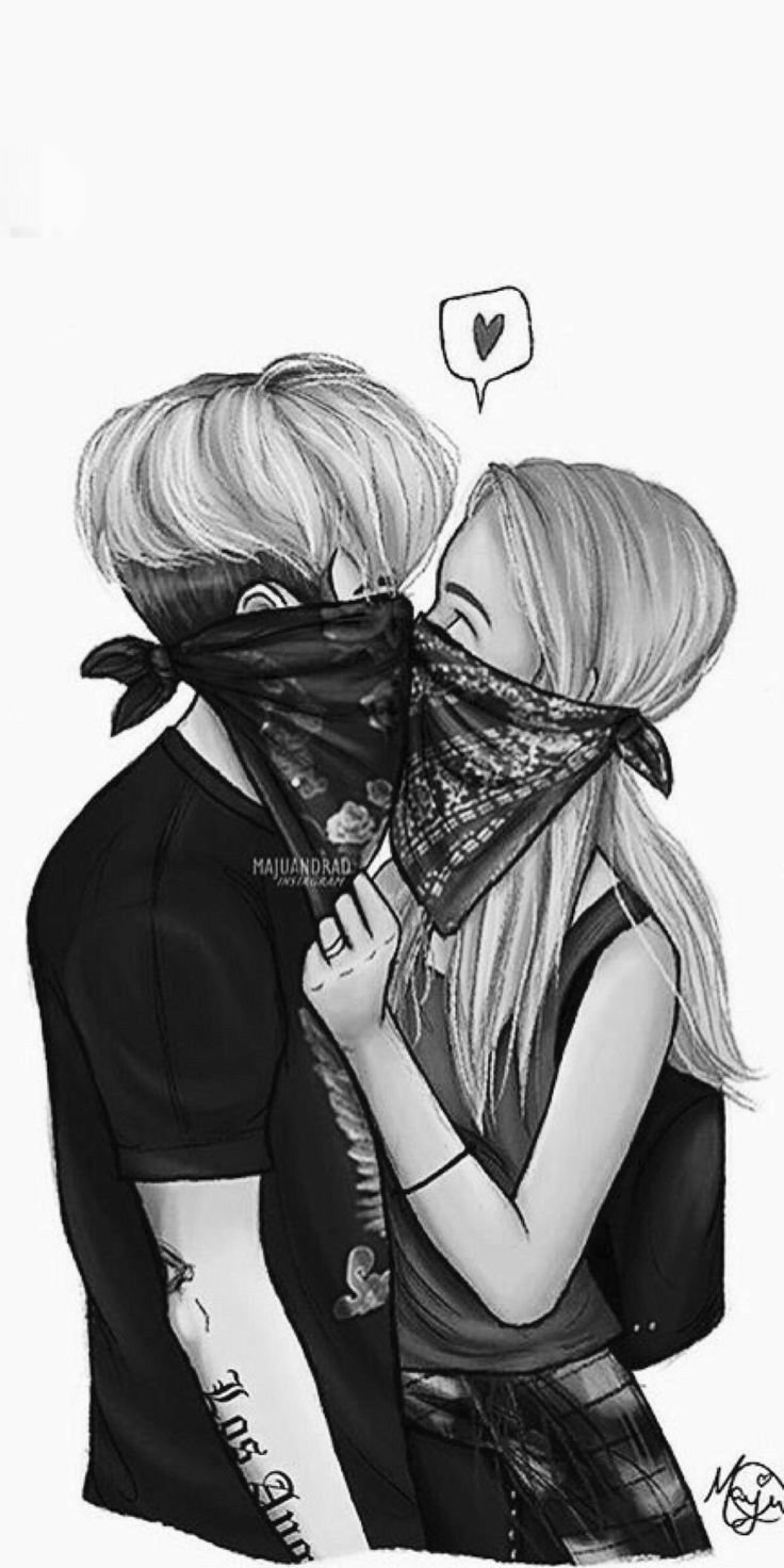 Милые пары для срисовки