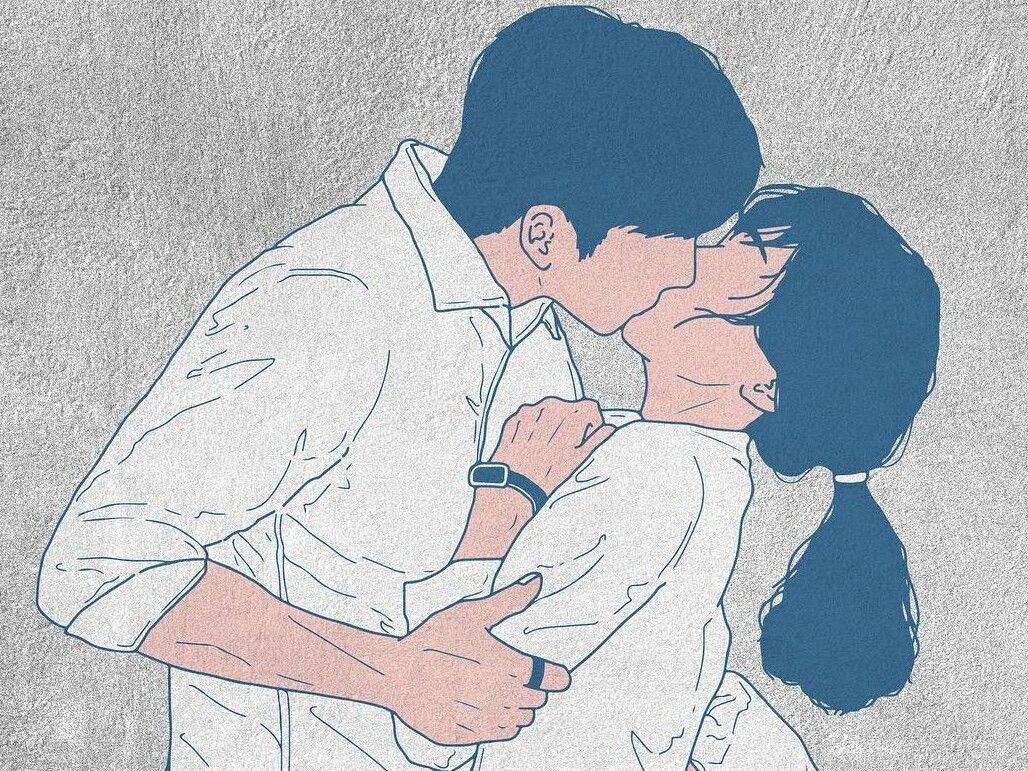 Картинки пары нарисованные