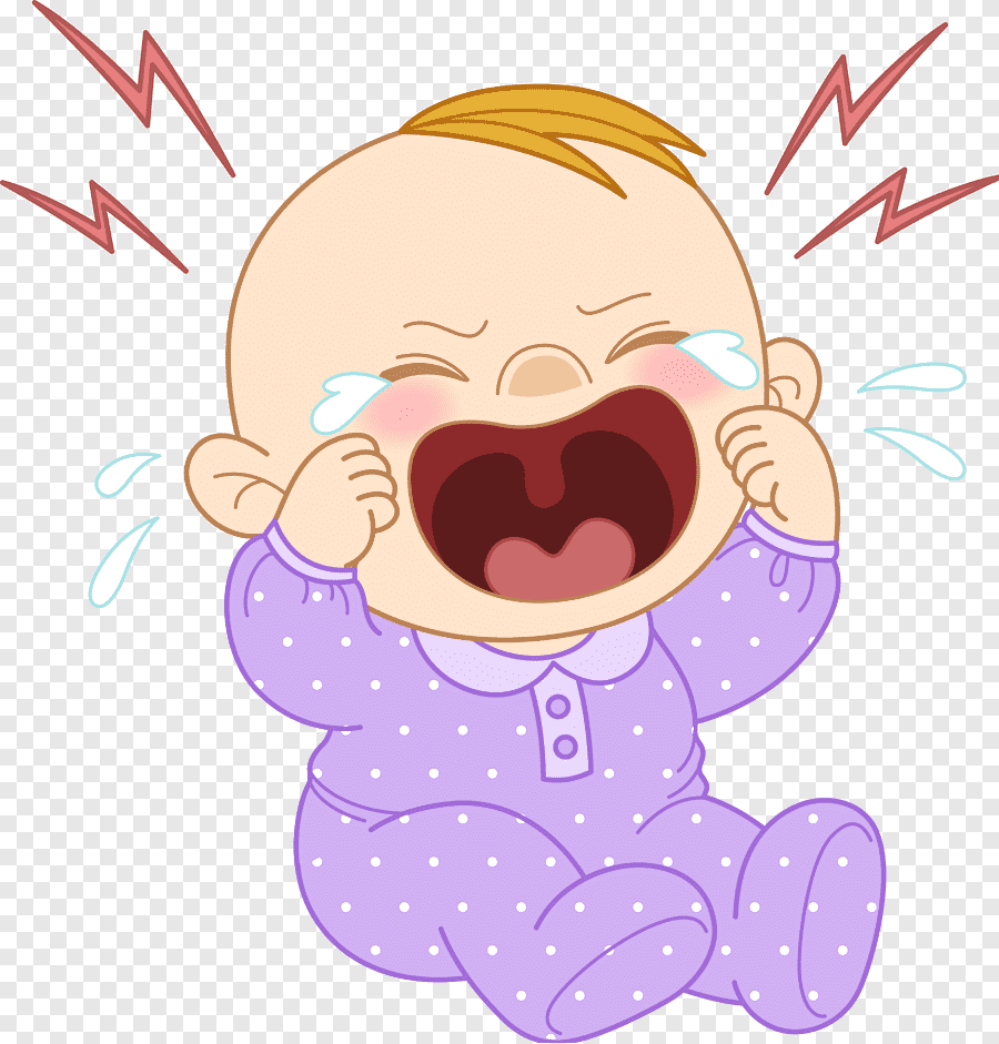 Мальчик плачет мультяшный