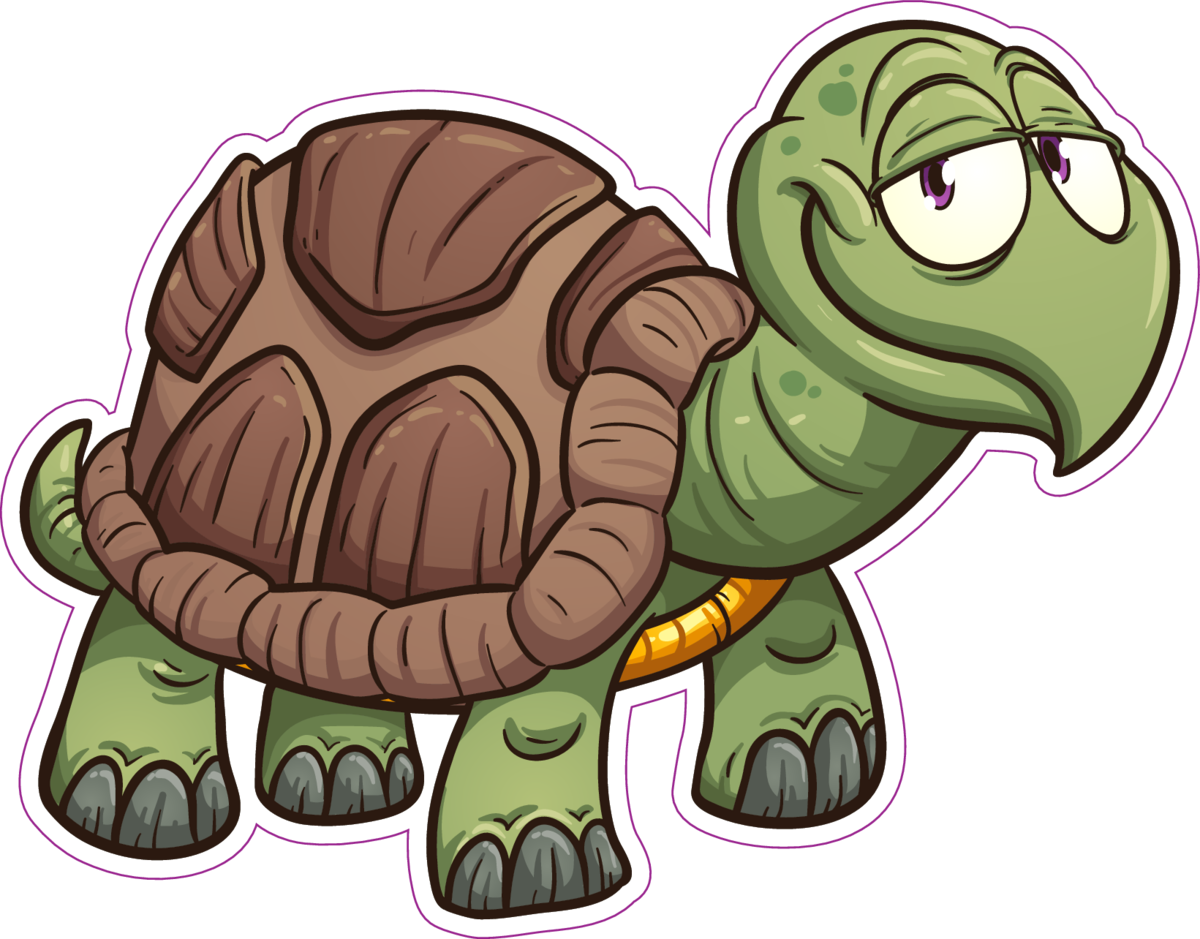 Черепаха мультяшный герой